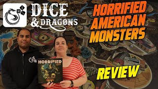 Dice and Dragons  Horrified American Monsters Review [upl. by Nedyaj]