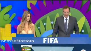 قرعة مونديال 2014 FIFA World Cup Brazil 2014 Final Draw 360p [upl. by Aiuqat]