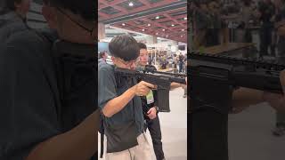 Zion Arms R15 SSG going full auto airsoft airsoftgun [upl. by Kendra]