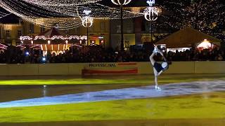 quotFeerie pe gheaţăquot  spectacol superb de patinaj artistic la Târgul de Crăciun de la Sibiu [upl. by Bond]