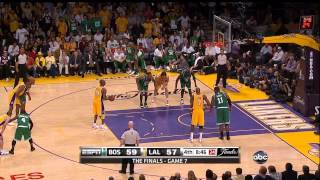 2010 NBA Finals  Boston vs Los Angeles  Game 7 Best Plays [upl. by Katha]