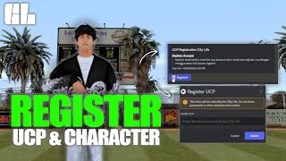 CARA REGISTER AKUN UCP SERVER CITY LIFE ROLEPLAY GTA SAMP ANDROID ATAU PC [upl. by Steady455]