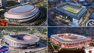 Future Stadium Designs in the USA 🇺🇲 [upl. by Perzan]