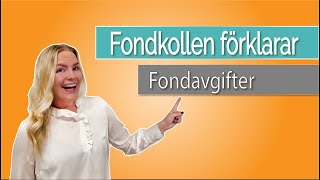 Fondkollen förklarar Fondavgifter [upl. by Boigie]