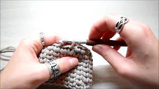 Comment faire une maille serrée tricotée [upl. by Reeta643]