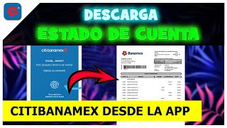 Cómo Sacar Estado de Cuenta BANAMEX desde la app [upl. by Tacye]