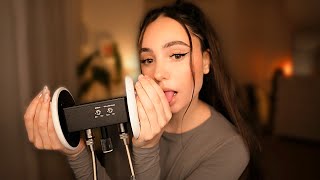 ASMR 3h Cupped wet Mouth Sounds 👄 with 3Dio for Immersive Tingles ✨ No Talking 🤫 [upl. by Kcirre]