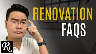 Renovation FAQs ep01  Aircon TV Tiles Storage Heater  HDB BTO Renovation Series [upl. by Sidoon]