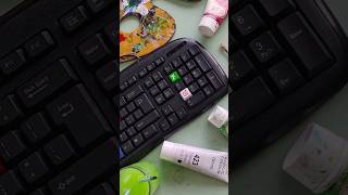 customised keyboard part 18 art acrylic drawing acrylicpainte acrylicpainting painting artist [upl. by Aklam]