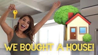 EMPTY HOUSE TOUR  WE BOUGHT A NEW HOUSE  LUSTRELUX [upl. by Aelak]