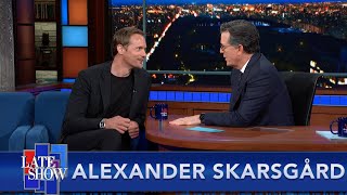 Alexander Skarsgård Gives Stephen A Masterclass In Speaking Swedish [upl. by Fulvia]