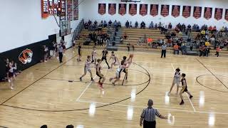 Cougar Basketball v the Mendon Unity Mustangs [upl. by Lunnete]