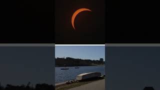 Watch a timelapse of the solar eclipse [upl. by Waldack]