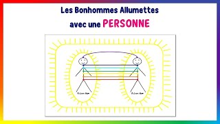 LES BONHOMMES ALLUMETTES AVEC UNE PERSONNE [upl. by Halihs475]