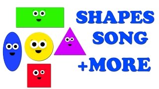 Shapes Song  abc Song  Finger Family  Plus More [upl. by Scuram231]