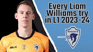 Every Liam Williams try in Japan 202324 [upl. by Delastre]