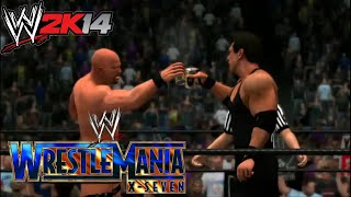 WWE 2K14 30 Years of WrestleMania  Attitude Era Part 4 Steve Austin vs The Rock [upl. by Ynez729]