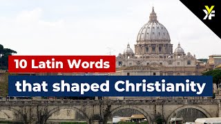 10 Latin Words That Shaped Christianity [upl. by Llerral]