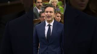 Pierre Poilievre roasts Trudeau for not knowing the deficit [upl. by Aihsotal]