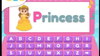 Princess Computer Game  Princess Learning iosAndroid Gameplay  Kids Educational Game 2021 [upl. by Xylia643]