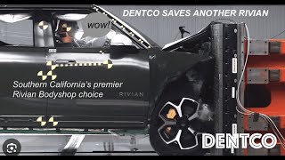 DENTCO Dent amp Scratch Rivian R1S Large Dent Repair [upl. by Iren]