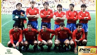 🎮⚽🏆 PES 6 ESPANHA x PORTUGAL EURO 1984  FASE DE GRUPOS [upl. by Brightman]