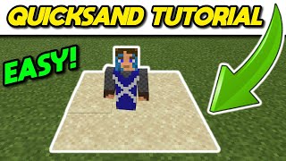 How to Make Quicksand in Minecraft 120 Shorts [upl. by Ennovy653]