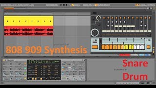 How To Make A 808909 Snare Drum With Operator  Ableton Live [upl. by Denman]