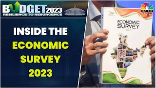 Inside The Economic Survey 2023 Take A Look At Key Highlights  Budget 2023  CNBCTV18 [upl. by Belloir]