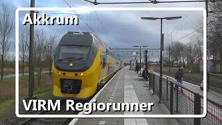 VIRM halteert op station Akkrum [upl. by Astera]