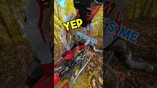 TRAIL RIDING ISNT EASY  motorcycles trailriders hondacrf dirtbike [upl. by Einnig]