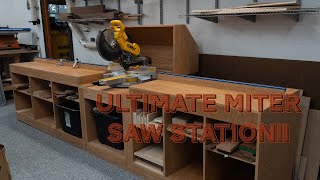 Custom Miter Saw Stand With The Festool Domino [upl. by Weld]