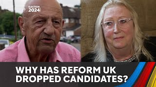 Two Reform UK candidates ditched after accusations of racism and religious hate [upl. by Luann]