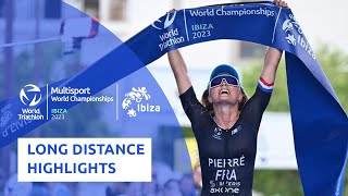 2023 World Long Distance Triathlon Championships Race Highlights [upl. by Traci]