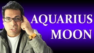 Moon in Aquarius Horoscope All about Aquarius Moon zodiac sign [upl. by Yecal]