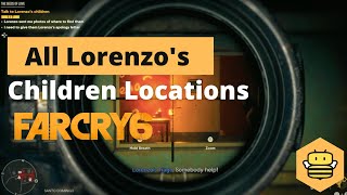 Lorenzos Children Locations Far Cry 6 The Seeds of Love Guide [upl. by Aryn]