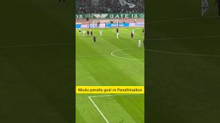 Nkuku penalty goal vs Panathinaikos [upl. by Slein704]