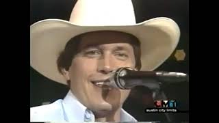 George Strait  Ocean Front Property ♬ Live CMT Austin City Limits  1989 Performace [upl. by Orlanta990]