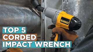 Top 5 Best Corded Impact Wrench 2022 [upl. by Arratoon]