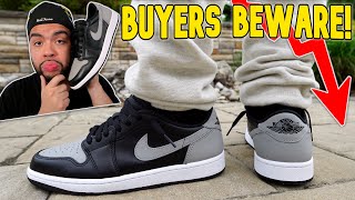 Buyers BEWARE Jordan 1 Low OG Shadow REVIEW  ON FEET [upl. by Nakashima]