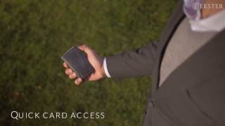 Ekster® • Quick Card Access Smart Wallets [upl. by Hcelemile]