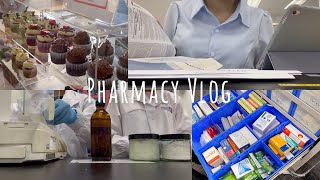 Pharmacy vlog  Ointment practical🥼 Professional class  Pharmacy workshops [upl. by Kali]