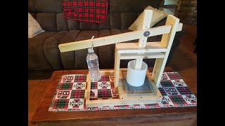 The quotCatheyquot Cheese Press Built from scrap wood and little else [upl. by Dryden]