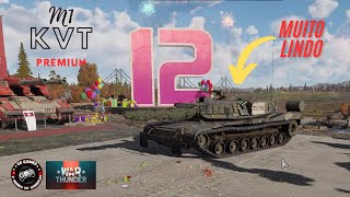 WarThunder M1 KVT Premiun ptbr Gs Games [upl. by Onaivatco567]