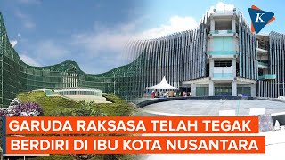 Wujud Kantor Presiden Berbentuk Garuda Raksasa di IKN [upl. by Ntsuj]