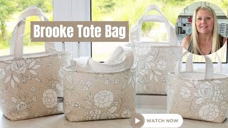 How To Make Large Tote Bag with a Handle [upl. by Zerlina]