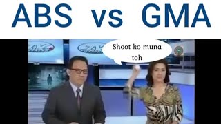 ABSCBN vs GMA  Best Funny Reporting FAILS  quotSUMBUNGAN NG MGA HOTDOGquot  20182019 [upl. by Ymmij]