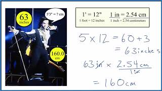 5 Feet 3 Inches 53 in Centimeters [upl. by Brooke]