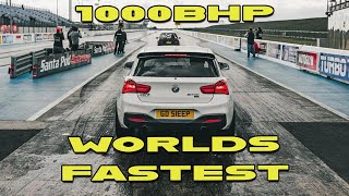 1000BHP BMW M140 TAKES TO SANTA POD FOR 14 MILE RUNS WORLDS FASTEST [upl. by Sy]