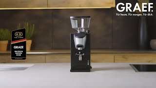 GRAEF Kaffeemühle CM1012  Produktvideo [upl. by Ahtrim]